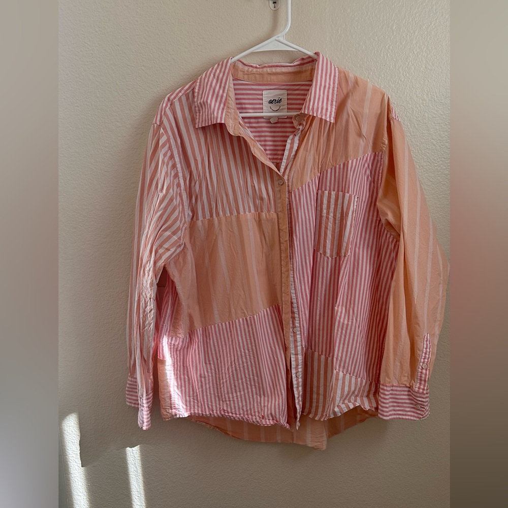 Linen Button Up - Picture 3 of 3